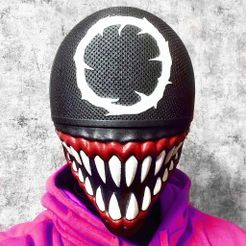 Squid Game Mask - Soldier Venom Mask Fan Art