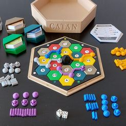 20220416_174645.jpg Файл STL CATAN travel・3D-печатная модель для загрузки