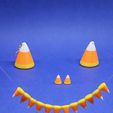 20231019_234950.jpg Candy corn beads (Multiple styles) | Make your own Halloween jewelry