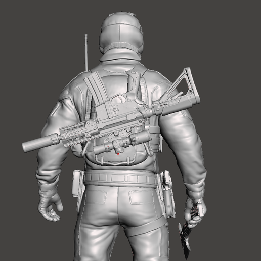 🎨 ハンク バイオハザード レクイエム フィギュア・ STL ファイル（3D