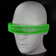 codeandmake.com_Blade_Glasses_v1.0_-_green_logo.png STL file Fully Customizable Blade Glasses・3D print model to download, Code_and_Make