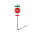 1.png All Way Stop Traffic Sign Board