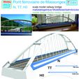 Pont-ferroviaire-de-Massongex,-bridge-N,-TT,-H0-manual,-mjs2310-3D-print-kit.jpg MJS2310-TT PONT FERROVIAIRE DE MASSONGEX (MASSONGEX RAILWAY BRIDGE IN SWITZERLAND), TT GAUGE FOR 3D PRINTING