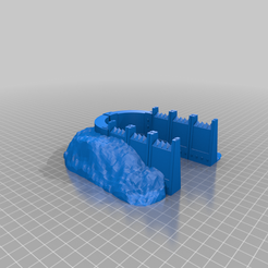 Units_Bunker_01.png Файл STL Units Trench Bunker, Part of The Modular Barricade and Wall System For Tabletop Games like Warhammer 40k・Модель для печати в 3D скачать