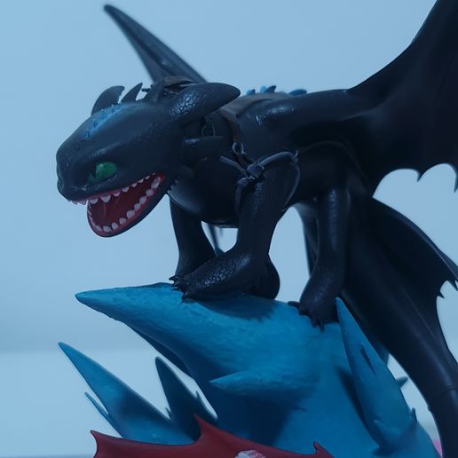 👾 Alpha Toothless・3D Print with the . 3D printer・Cults