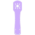 Arm simple plate 4 holes universal medium.obj SHISHMISH - 3D PRINTED MODULAR DRONE