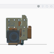 X_Front.png Descargar archivo STL gratis Carro del hotend BIQU H2 (y una guía de hotends) • Diseño para imprimir en 3D, Sumerlin_Designing