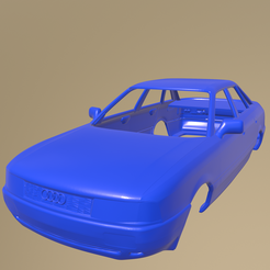 a09_013.png STL file Audi 80 B3 1986 PRINTABLE CAR IN SEPARATE PARTS・3D printing idea to download