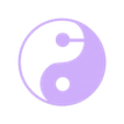 Yin y yang.stl yin and yang