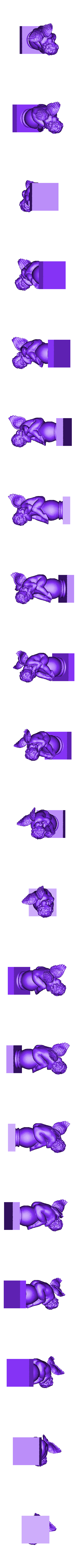 LittleAngelOnSphere.stl Little Eros on the Vase