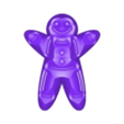 3DUHPM_GINGERBREADMAN_III.stl Collection "Gingerbread" - 4 Models