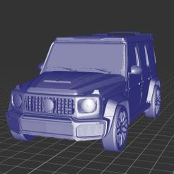 IMG_20220928_080502.jpg Fichier STL Mercedes Brabus G700・Plan pour imprimante 3D à télécharger, Ilovecars