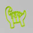 baby_dino1.png Cookie Cutter Baby Dino Dinosaur Dinosaur Cookie Cutter
