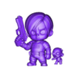 Chibi Leon Kennedy.stl Chibi Leon Kennedy