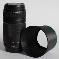 Long lens hood for CANON EF/EFS - 58 mm ø lenses