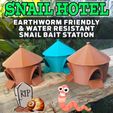 BH-snail-hotel-advert.jpg Garden Snail bait trap earthworm safe cute Snail Hotel