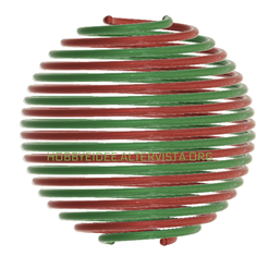 Vista6.png Fichier STL Boule de Noël V.4・Modèle à imprimer en 3D à télécharger