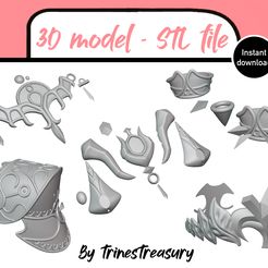 IMG_4311.jpg Twilight Princess Zelda cosplay 3D models - STL files for 3D printing