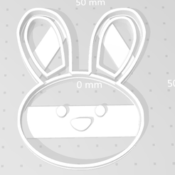 Conejo pnh.png STL-Datei Rabbit cutter kostenlos・3D-Drucker-Modell zum herunterladen