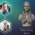 01.jpg Emilia Clarke 3D print model