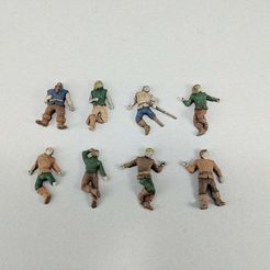 IMG_20171119_174230.jpg Archivo STL gratis Hombres muertos del pueblo de 28mm・Objeto de impresión 3D para descargar