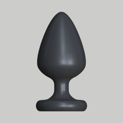 E02BF636-9DB3-46EC-BA9B-244882080F01.jpeg STL file Anal Plug・3D print model to download