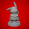 Clay-front.png Pikachu - Deadpool 3D print model