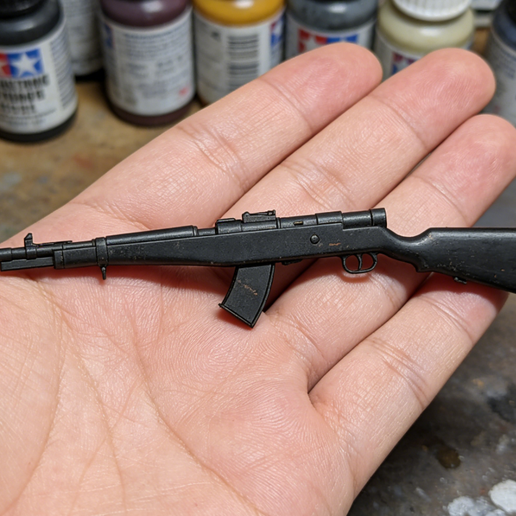 44 pa 3.75 inch Formow M35 rifle perspective model