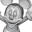 Wire-2-1080.jpg Mickey Mouse.3D druckbar.STL.