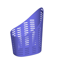 1.png 3D file Basket - Plastic Fruit Box - Basket - Plastic Box・3D printer model to download, shelfa