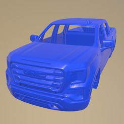 A030.png STL file GMC SIERRA CREW ELEVATION 1500 2020 PRINTABLE CAR BODY・Model to download and 3D print, printinghub