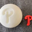 IMG_5377.jpg Phillies Logo Baseball Ornament