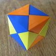 Coordinate-motion cube puzzle