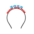 1.png Happy New Year 2023 Hair Band / Head Band