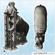 4.jpg Hippopotamus with open mouth (11) - Animal Savage Nature Circus Scuplture High-detailed