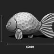 5.jpg Fish 01 - Pendant - 3D Print - Aquarium