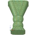 vase32-002.jpg vase cup vessel v32 for 3d-print or cnc