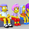 Captura-de-pantalla-603.png THE SIMPSONS-BART, NELSON, MILHOUSE AND MARTIN WITH A WIG (BART ON THE ROAD EPISODE).