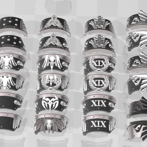 RG Raven Cata Pads 3D model