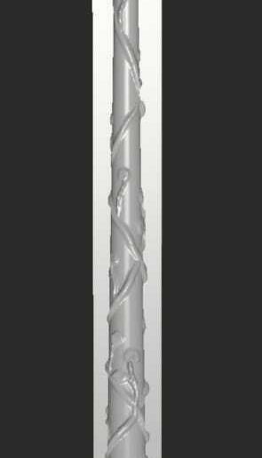 MakeIT Wand Collection Hermione Wand Molds