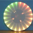 bfd1617f42ea1cbe19a7478acab8ec23_preview_featured.jpg Free STL file ANIMATED RGB WALL CLOCK・3D print design to download