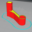 DIAL GAUGE SUPPORT - Ultimaker Cura.png Dial gauge support for petsfang bullseye