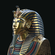 tut.384.png Tutankhamun's Mask v3 - 3D Printing