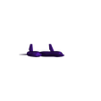 SR71A_BLACKBIRD_HD.STL SR71 A Blackbird