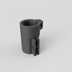 stockmount-1inch-pvc.png Free 3D file Oculus touch - gun stock 1" PVC pipe edition・Model to download and 3D print