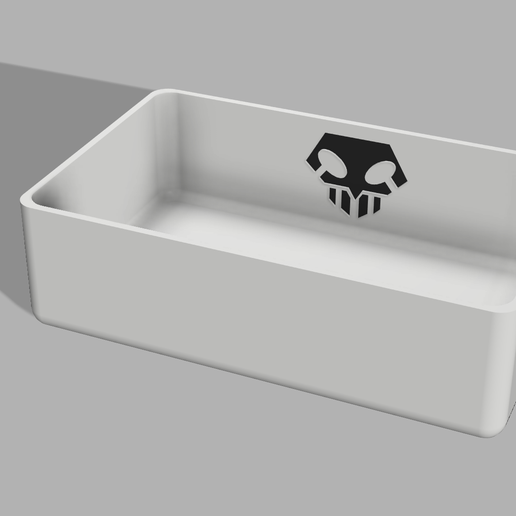 Bleach embossed soap dish - anime themed design - 3D model önizlemesi