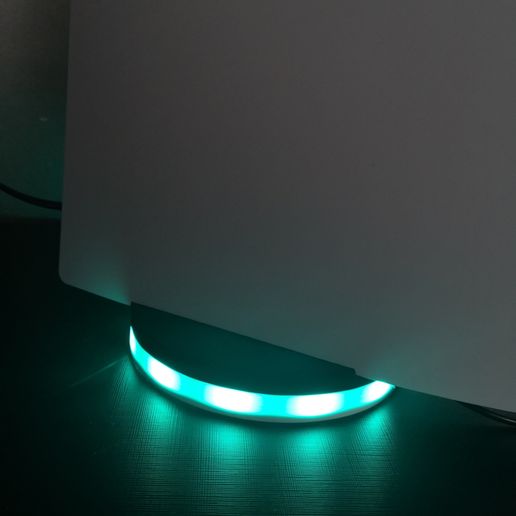 V-Digital PS5 LED Base - 3D model önizlemesi