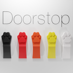 Halt Stop Door stopper by Lion, Download free STL model