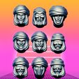 desertwarriors3.jpg Turbans for everyone! Desert Warriors! - Sand combat specialists! [30 heads]