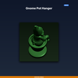 01_hero.png Gnome Pot Hanger - 3D Printable STL File